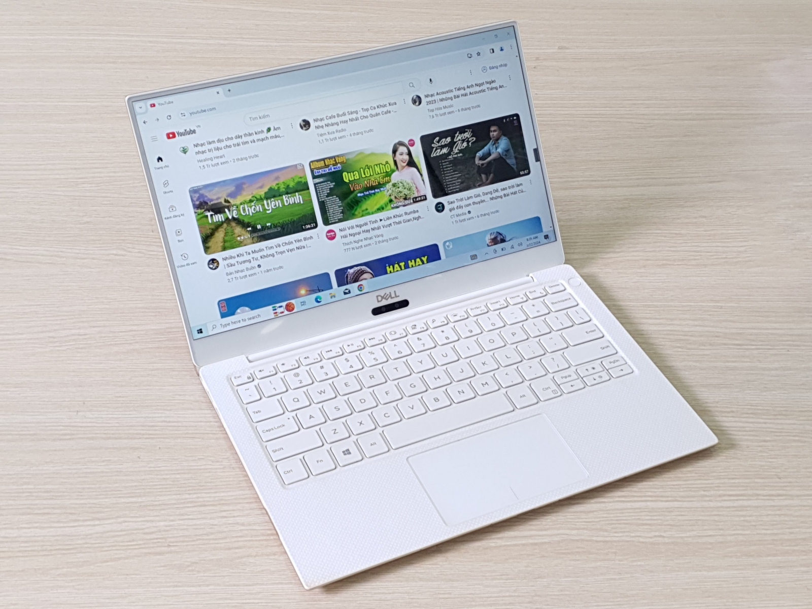 laptop dell xps 9380 trắng